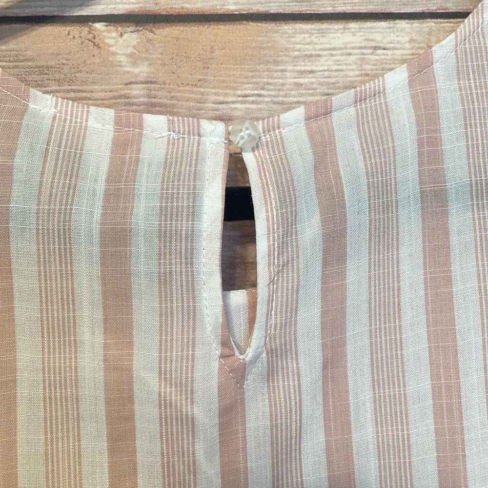 Cotton Bleu Ruffle Top - Picture 5 of 7